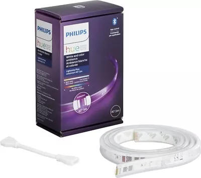 Philips Hue LED Lightstrip Plus Extension 1m 40  White And Color Ambiance 555326 • $22.99