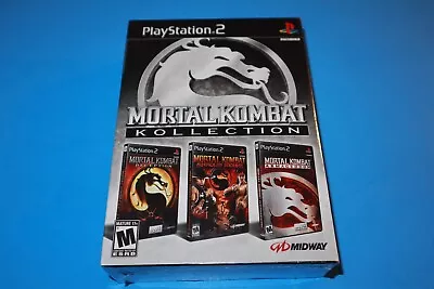 Mortal Kombat Kollection For Playstation 2 Ps2 Brand New & Factory Sealed! • $189.95