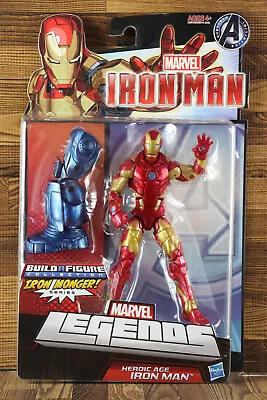 2012 Marvel Legends IRON MAN Heroic AGE Monger Series BAF • $27.90