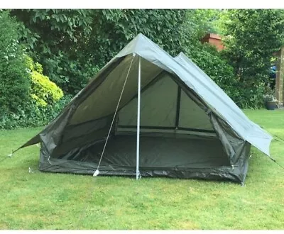 French Army Olive Green Tent F2 Two Man Military Survival Camping Bushcraft  • £56.99