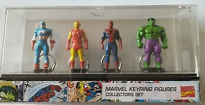 Marvel - Keyring Figures Collectors Set - 4 Die Cast Figures - New In Sealed Box • £8.99