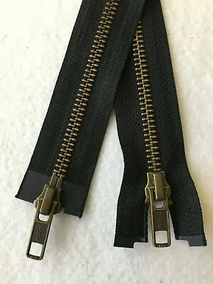 YKK Heavy Duty Metal Zips Nos. 4 5 & 8  -  Closed End Open End And 2-Way O/End • £2.50