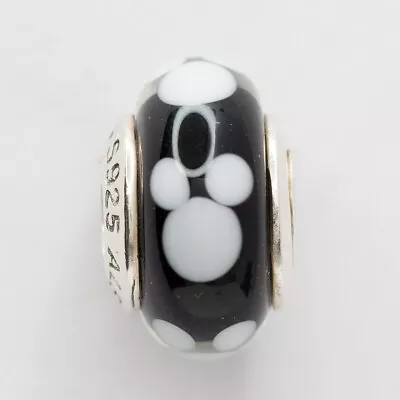 New Authentic Pandora Charm Classic Mickey Disney Murano Bead 791633 • $40