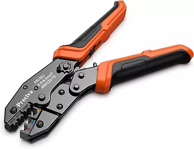 Wire Crimping Tool With New Handle Design Preciva Ratcheting Wire Crimper Tool  • $24.76