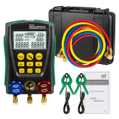$169 • Buy HVAC Vacuum Pressure Temp Tester Digital Refrigeration Manifold Gauge Meter Tool