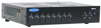 Crown 280MA 8-Input Dual 80W @4Ω 70V/100V Commercial Audio Mixer Amplifier • $99.75