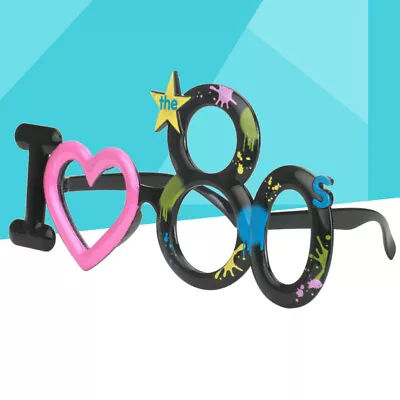  I Love The 80s Party Glasses Costume Cosplay Decoration Novelty Sunglasses • $8.45