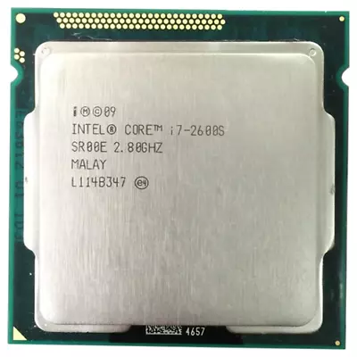 £37.19 • Buy Intel Core I7-2600S SR00E 2.80GHz 8MB Quad Core LGA 1155 Game Processor CPU 65W