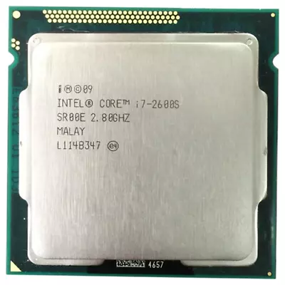 Intel Core I7-2600S SR00E 2.80GHz 8MB Quad Core LGA 1155 Game Processor CPU 65W • £43.19