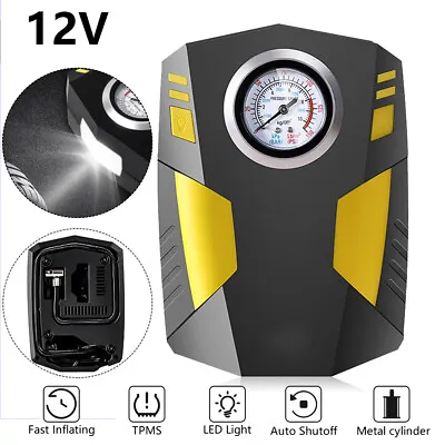 150 PSI Digital Tire Inflator Car Air Pump Compressor Electric Portable Auto 12V • $15.19