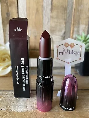 MAC Love Me Lipstick 410 La Femme NIB .1 Oz Full Size New NIB Free Shipping • $19.99