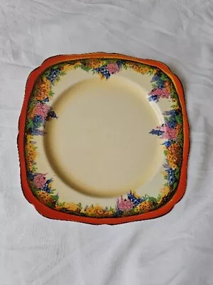 Antique H & K Tunstall Collectible Square Dinner Or Cake Plate Floradora  • £5