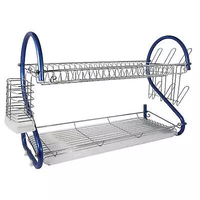 Better Chef DR-226B 2-Tier Dish Rack 22  Blue • $29.92