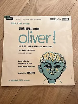 Lionel Bart's Oliver! Original Cast Recording (1963) Vinyl LP • £0.99