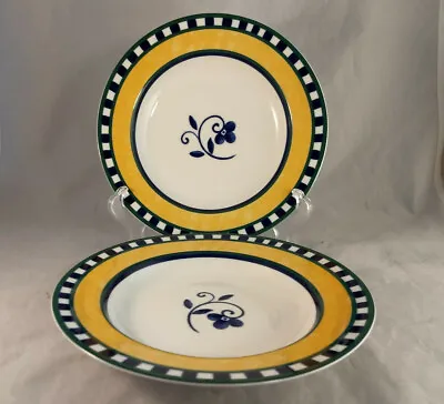 Set Of 2 Mikasa Firenze Porcelain (SL 110) Rim Soup Bowls • $12