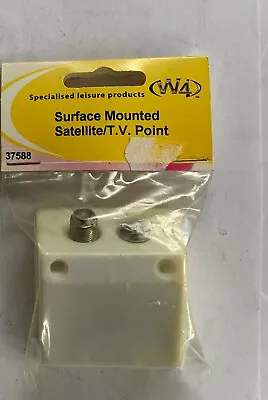 W4 Surface Mounted Satellite/TV Point Caravan/Motorhome 37588 • £2.95