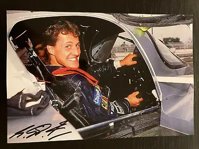 Michael Schumacher Photograph Signed Autograph Signature 79 X 118 Inch • $139