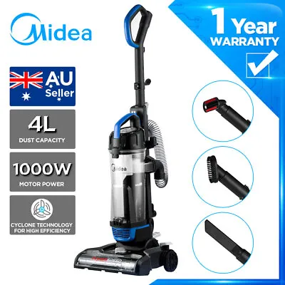 Midea 4L Handheld Vacuum Cleaner UPRIGHT Washable Filter Detachable Hand 1000W • $139