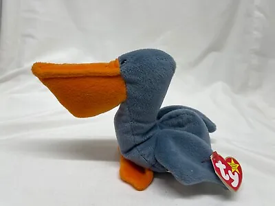 $8.95 • Buy 1996 TY Beanie Baby Scoop The Pelican - Rare & Retired - NWT - Collector Owned