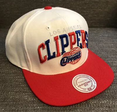 Los Angeles Clippers Hat Cap Mitchell Ness Snapback Baseball Hardwood Classics • $11.23