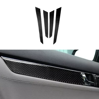 4Pcs Carbon Fiber Door Panel Cover Trim For Mercedes-Benz C Class W204 2007-2013 • $25.47