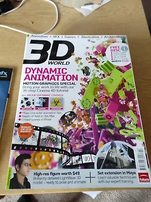  3D World Magazine #126 February 2010 With CD Dynamic Animation - B163 • £2.99