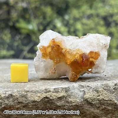Citrine For Prosperity & Clarity - Genuine Spiritual Healing Crystal Mineral • £9