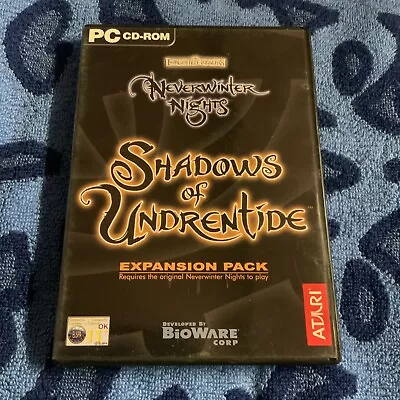 Neverwinter Nights And Shadows Of Undrentide Expansion Pack PC  • $10.70