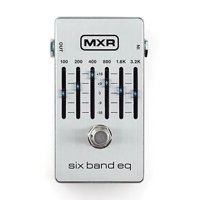 MXR M109S 6-Band Graphic EQ Guitar Bass Effects True Bypass Pedal Stompbox • $104.99