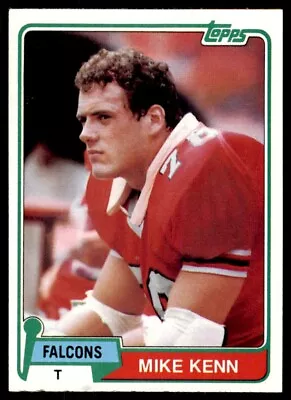 1981 Topps Mike Kenn. Atlanta Falcons #215 • $1.75