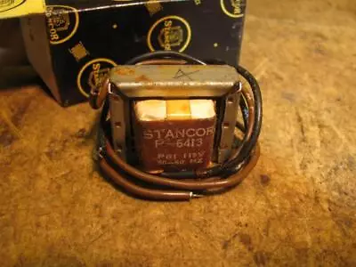 Stancor P6413 Isolation Transformer 115 Volt .6va • $12.50