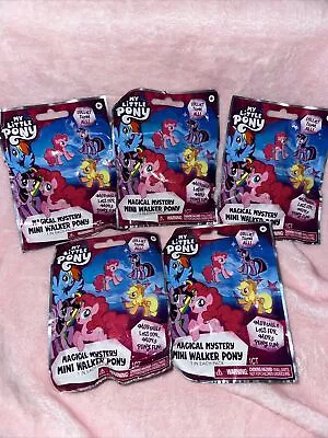 My Little Pony Magical Mystery Mini Walker Pony Blind Bag 5 Packs • $16