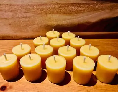 Dorset Beeswax Votive Candles Straight From The Bees Natural Scent • £19.99