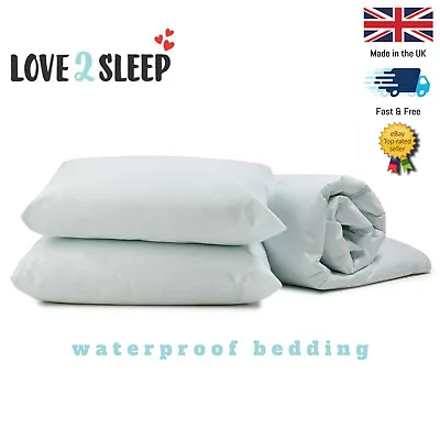 Duvet/quilt 4.5 10.5 Tog Single Double King Green Tint Wipe Down Waterproof  • £9.99