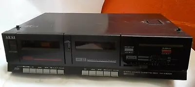 Akai Stereo Double Cassette Deck • $130