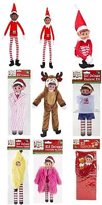 Naughty Christmas Elf Elves Behavin Badly Shelf Outfits Boy Girl • £5.99