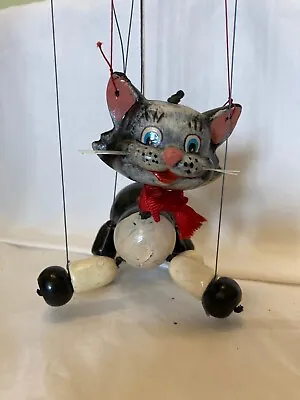 Vintage Genuine Pelham String Puppet Of Figaro The Cat  Without Original Box • £18