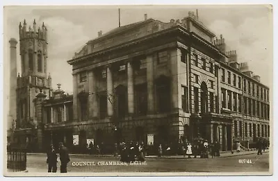 The Council Chambers Leith Edinburgh Vintage Real Photo Postcard F13 • £3.99