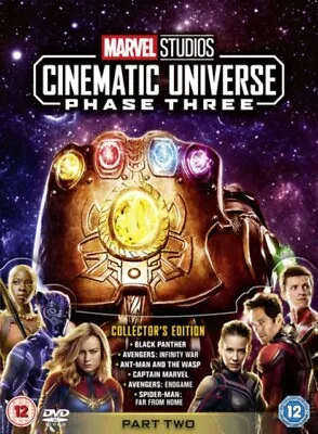 Marvel Cinematic Universe Phase 3 Part 2 Box Set (6 Discs) DVD NEW & SEALED • £45.63
