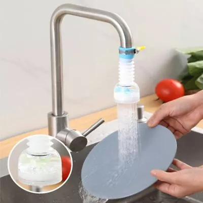 Nozzle Extendable Faucet Kitchen Shower Tap Water Tap Extension Splash Filter' • £3.50