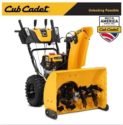NEW CUB CADET 2X 28  272cc IntelliPower Two-Stage Electric Start Gas Snow Blower • $1399