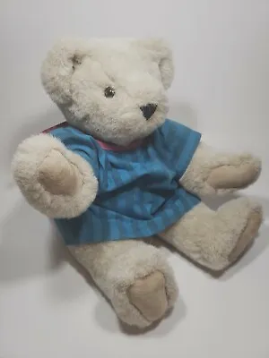 Vintage 1994 The Vermont Teddy Bear Company 16  Jointed Teddy Bear Plush Patient • $25