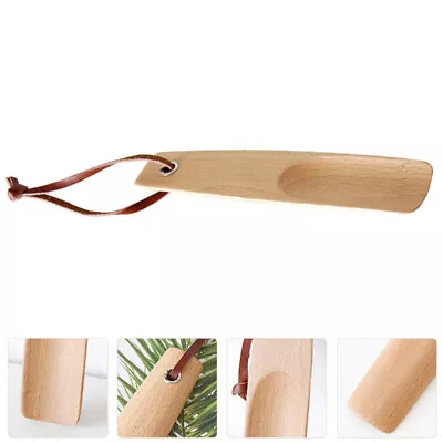  Wood Shoe Horn Wooden Shoehorns Charms Child Household Carry • £7.99