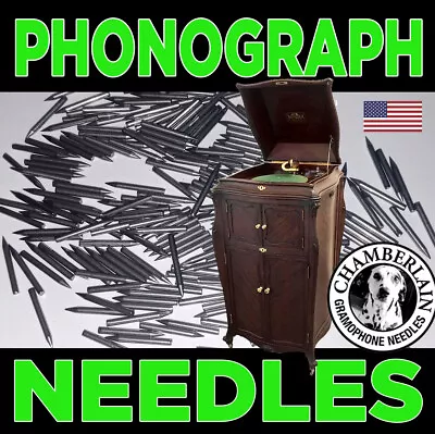 500 300 Or 100 Per Pack Gramophone VICTROLA NEEDLES For Phonograph 78rpm • $4.59