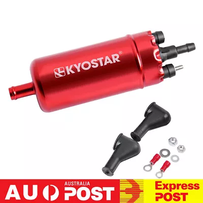 Inline High Pressure Fuel Pump Installation Kit Universal 12V Replaces 058046407 • $39.55