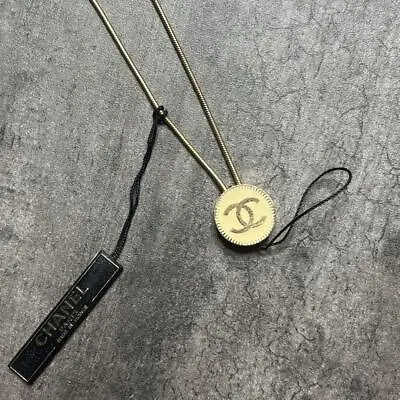 Chanel Necklace Charm Coco Mark Vintage No.6437 • $536.71