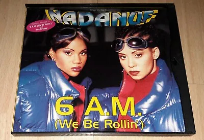NADANUF - 6 A.M. (We Be Rollin) Remixes CD Single RAP Hip Hop 7 TRX MEGA RARE 💣 • £11.11