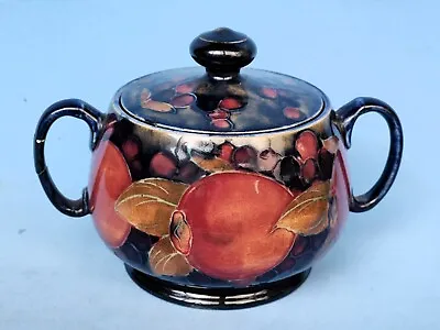 William Moorcroft  Pomegranate Pattern Sugar Pot • $200