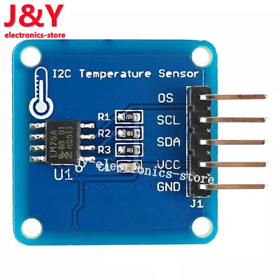 LM75A IIC I2C High Accuracy Digital Temperature Sensor Board Module For Arduino • $1.73