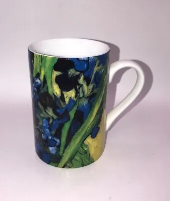 $11.99 • Buy Van Gogh Museum Amsterdam Irises Coffee Mug Tea Cup Vincent EUC Art Painting 